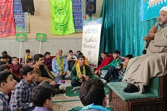 ویژه برنامه سازمان دانش‌آموزی استان سمنان به مناسبت ولادت حضرت علی اکبر (ع)