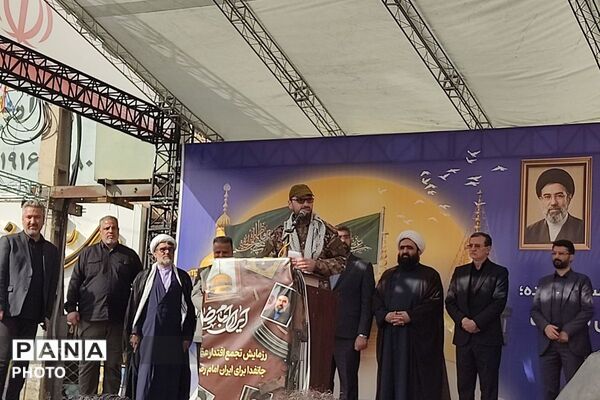 طنین لبیک به ایران امام‌رضایی؛ تجلی وحدت مدیران و بسیجیان در رزمایش بزرگ اقتدار