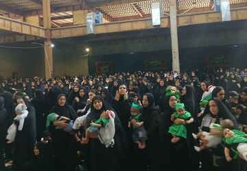 اجتماع جهانی حضرت علی اصغر (ع) در پلدختر
