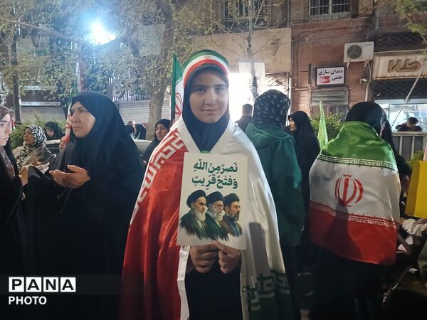 آیین چهلمین روز شهادت امام خامنه‌ای، میهمان دیار کهن نیشابور