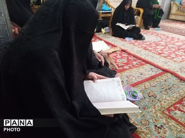 قرائت سوره فتح و اقامه نماز جماعت در مسجد جامع شهربار نیشابور 