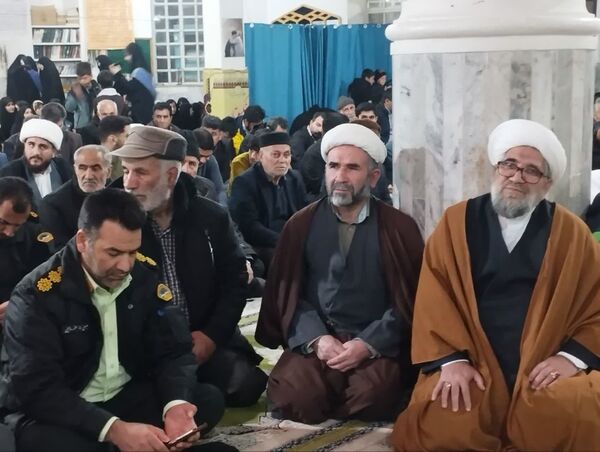 مراسم گرامیداشت شهادت سید حسن نصرالله در مسجد جامع آشخانه 