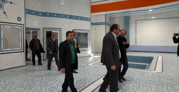 بازدید از  استخر دانش‌آموزی اسدآباد