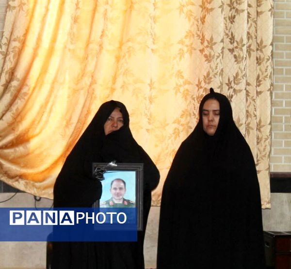 ادای احترام به حماسه‌سازان مقاومت؛ مراسم چهلم شهدای جنگ ۱۲ روزه در ملکان