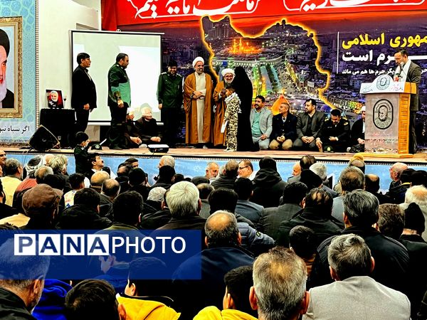 مراسم پنجمین سالگرد شهادت سردار سلیمانی در ناحیه سپاه سملقان
