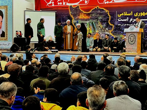 مراسم پنجمین سالگرد شهادت سردار سلیمانی در ناحیه سپاه سملقان