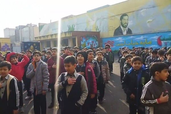 بزرگداشت شهادت حاج قاسم سلیمانی در مدارس ناحیه 2 شهرری