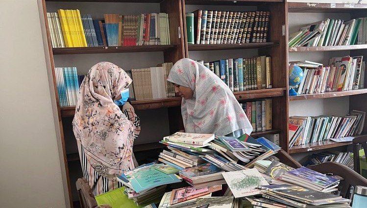  آماده‌سازی  دبیرستان شاهد معراج  در طرح پروژه مهر