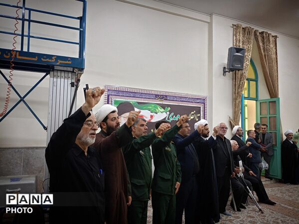 مراسم بزرگداشت رهبر شهید انقلاب اسلامی در کاشمر
