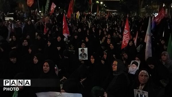 اجتماعات شبانه با حضور مردم غیور  شهرستان نیشابور