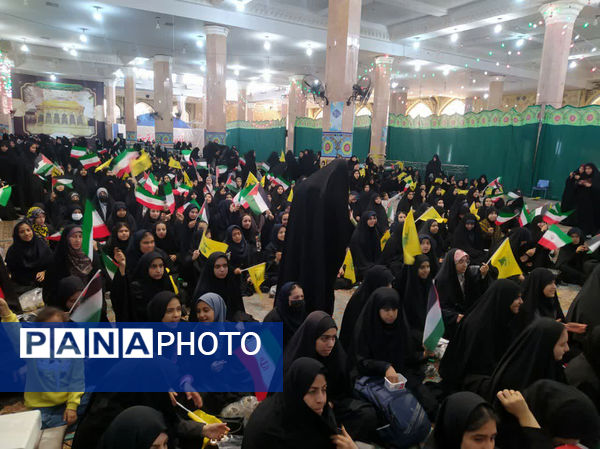 اجتماع یکهزار نفری سفیران مقاومت در مسجد جمکران 