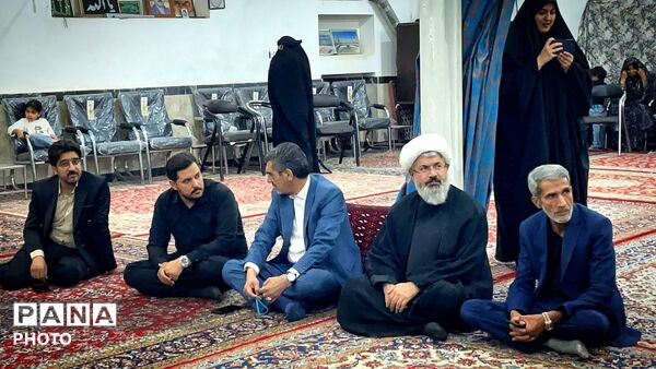 حضور امام جمعه شهرستان کاشمر در روستای جردوی 