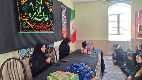 لحظات فاطمی در مدرسه شهید قنبری لاله تبریز