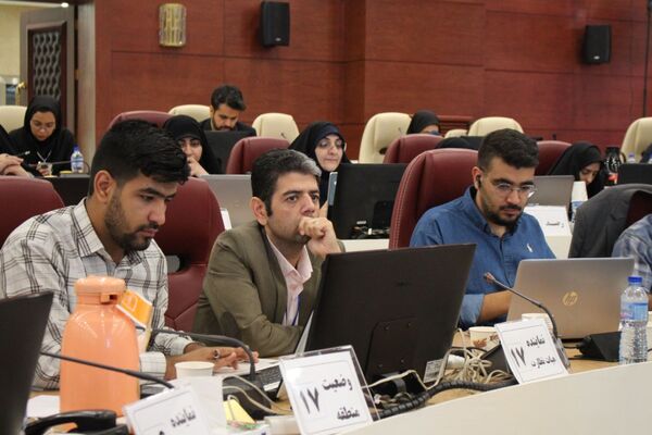 اتاق کنترل وضعیت ستاد انتخابات شهر مشهد