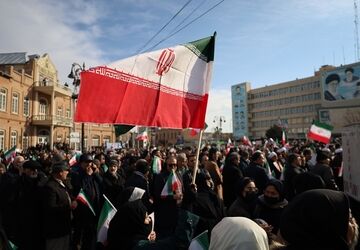 گزارش دانش آموز خبرنگار پانا از راهپیمایی و تجمع بزرگ مردم ارومیه