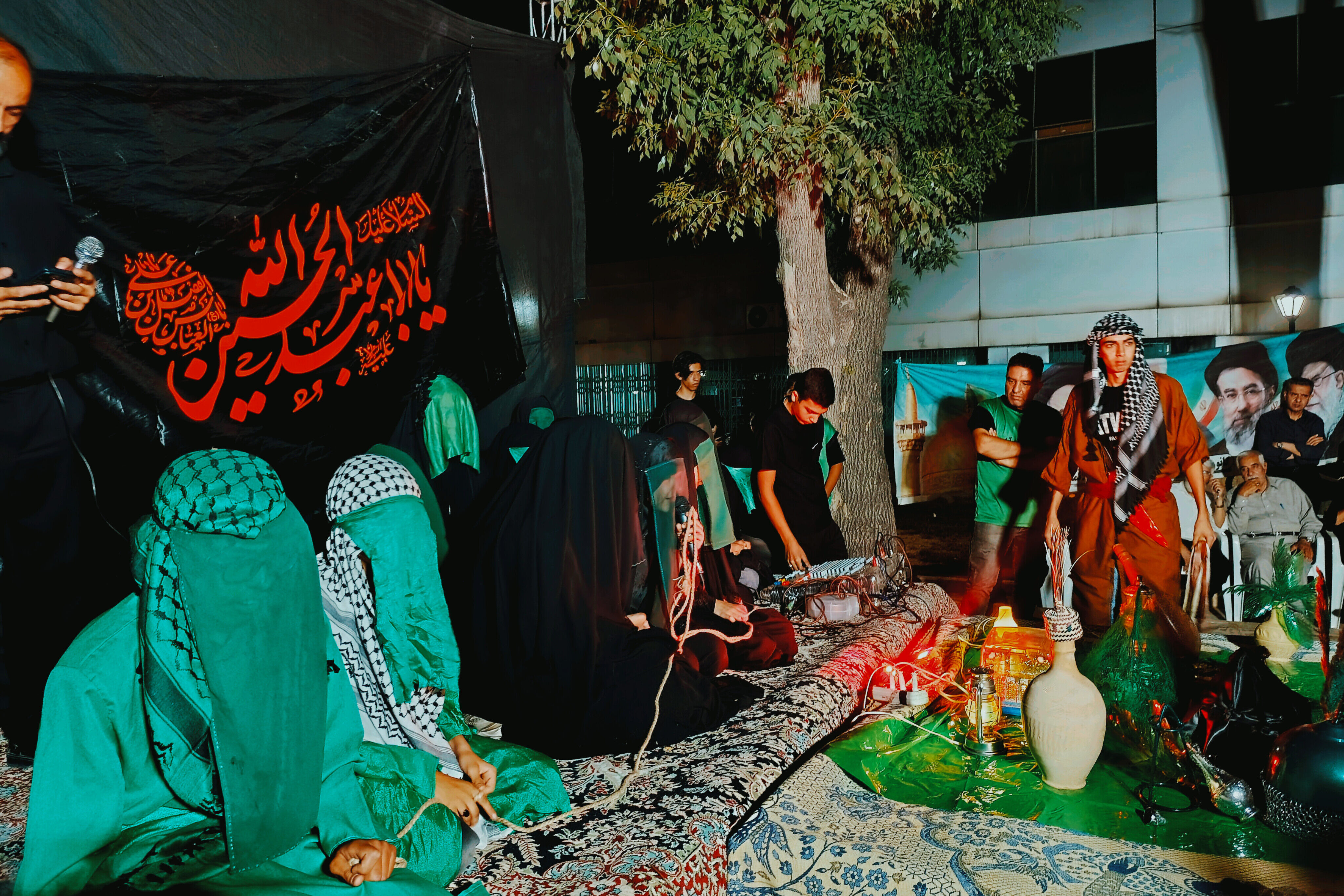 لالایی ناتمام خرابه شام؛ آباده در سوگ دردانه سیدالشهدا(ع)