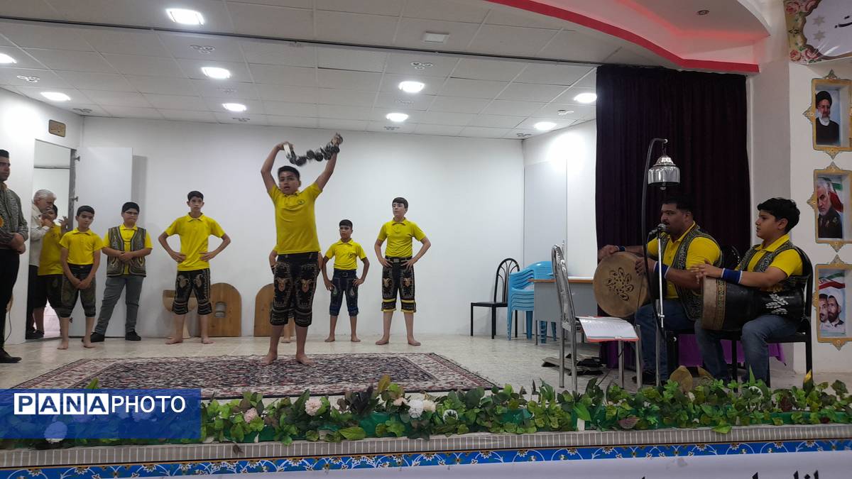 آیین افتتاحیه کلاس‌های اوقات فراغت شهرستان خلیل‌آباد