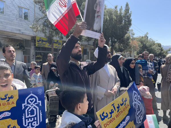 راهپیمایی روز جهانی قدس در شهرستان بیرجند