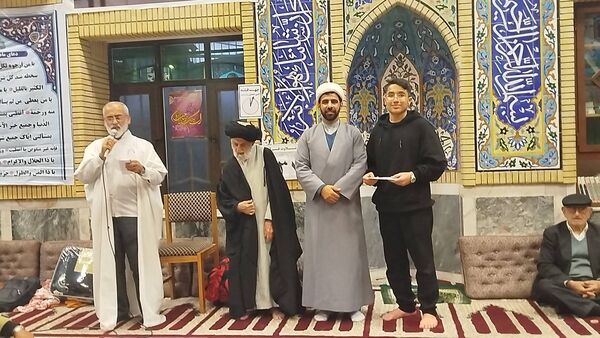 مراسم معنوی اعتکاف در گلوگاه 