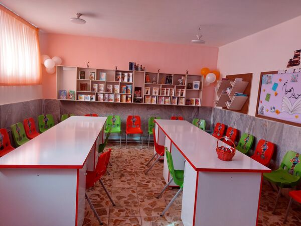افتتاح کافه کتاب در دبستان کوثر۲ ملارد