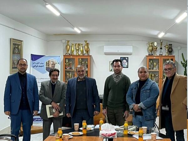  جلسه مشترک هیات ژیمناستیک با شورای شهر مشهد