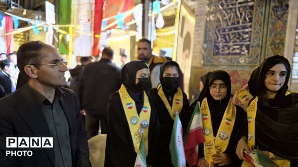 مسئولان به استقبال پیشتازان رفتند؛ نمایش توانمندی نوجوانان امروز