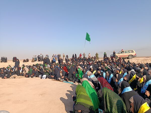 حضور دختران رضویه در اردوی راهیان نور
