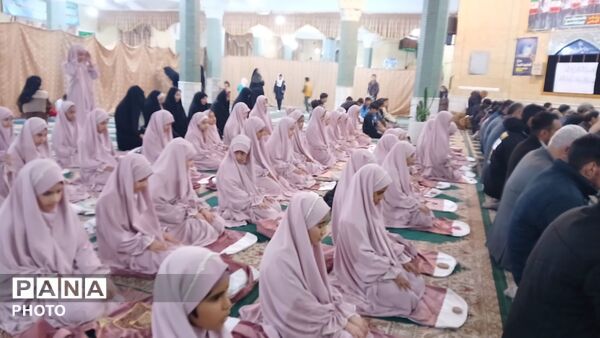 جشن افطاری روزه اولی های مدرسه عصمت در مسجد امام علی(ع)