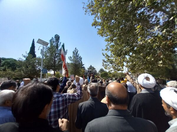 راهپیمایی جمعه خشم در کاشمر