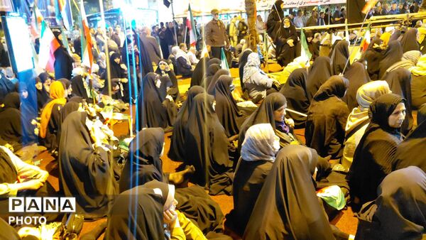  هفتادو چهارمین شب حضور که خاموش نمی‌شود