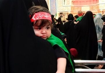 اجتماع شیرخوارگان حسینی در مشهد