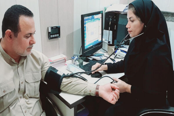 اهدای خون اصحاب رسانه بوشهر به‌مناسبت هفته بسیج