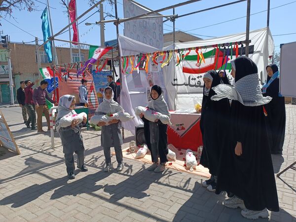 حضور مردم باخرز در راهپیمایی روز قدس و حمایت از فلسطین اشغالی
