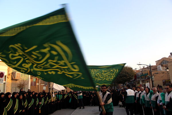 کاروان نمادین حضور امام رضا (ع) در یزد