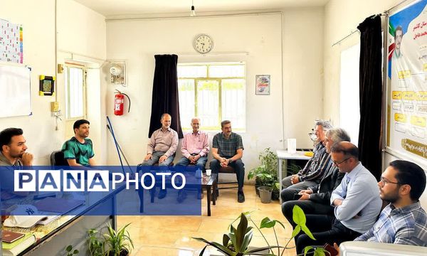 بازدید مدیر آموزش و پرورش کاشمر از مدارس این شهر