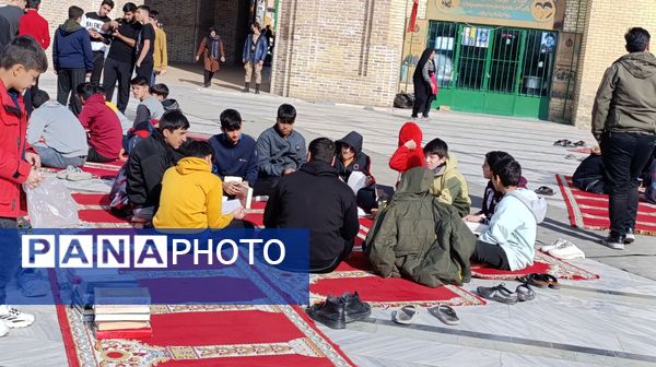 اعتکاف در مسجد جامع شهرستان نیشابور 