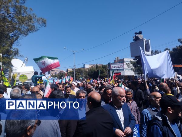 حضور پرشور مردم خراسان جنوبی در راهپیمایی روز قدس