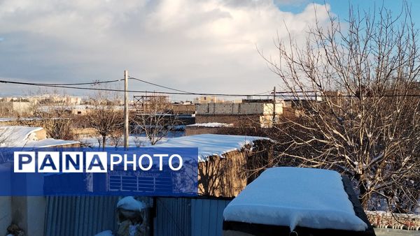 اولین بارش برف در سال ۱۴۰۳  در نیشابور