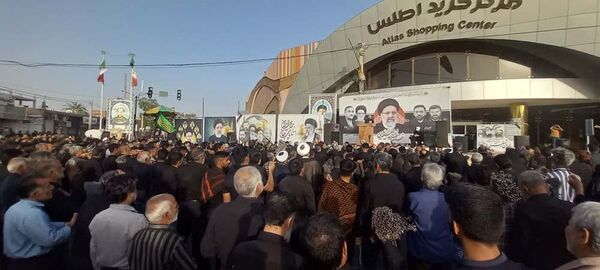 بم در سوگ رئیس‌جمهور مردمی، جهادی و انقلابی 