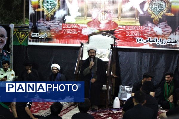 مراسم عزاداری دهه اول ماه صفر در روستای مومن آباد قم