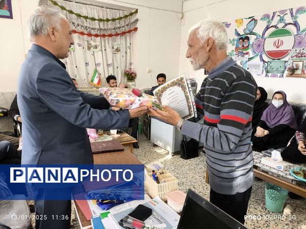 مراسم میلاد مولی الموحدین، علی (ع) در دبستان شهید پسندیده فدافن