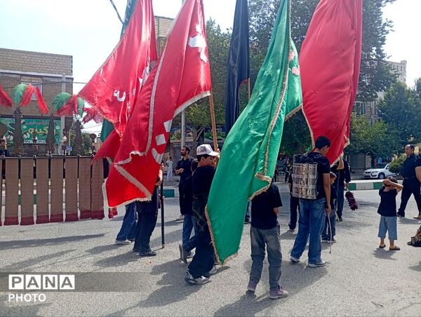 آیین سوگواری تاسوعای حسینی در نظرآباد
