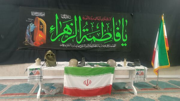 مراسم استقبال از شهید گمنام در دبیرستان شاهد ابوذر غفاری نیشابور 