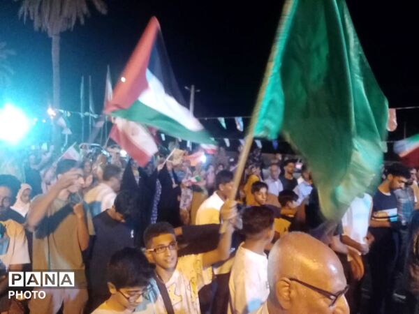 جشن عید غدیر در محله مارم باغ‌شهر فین