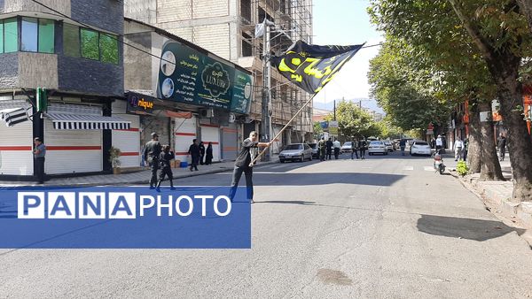 کاروان عزاداری رحلت پیامبر اکرم، شهادت امام حسن مجتبی و امام رضا(ع) در تالش