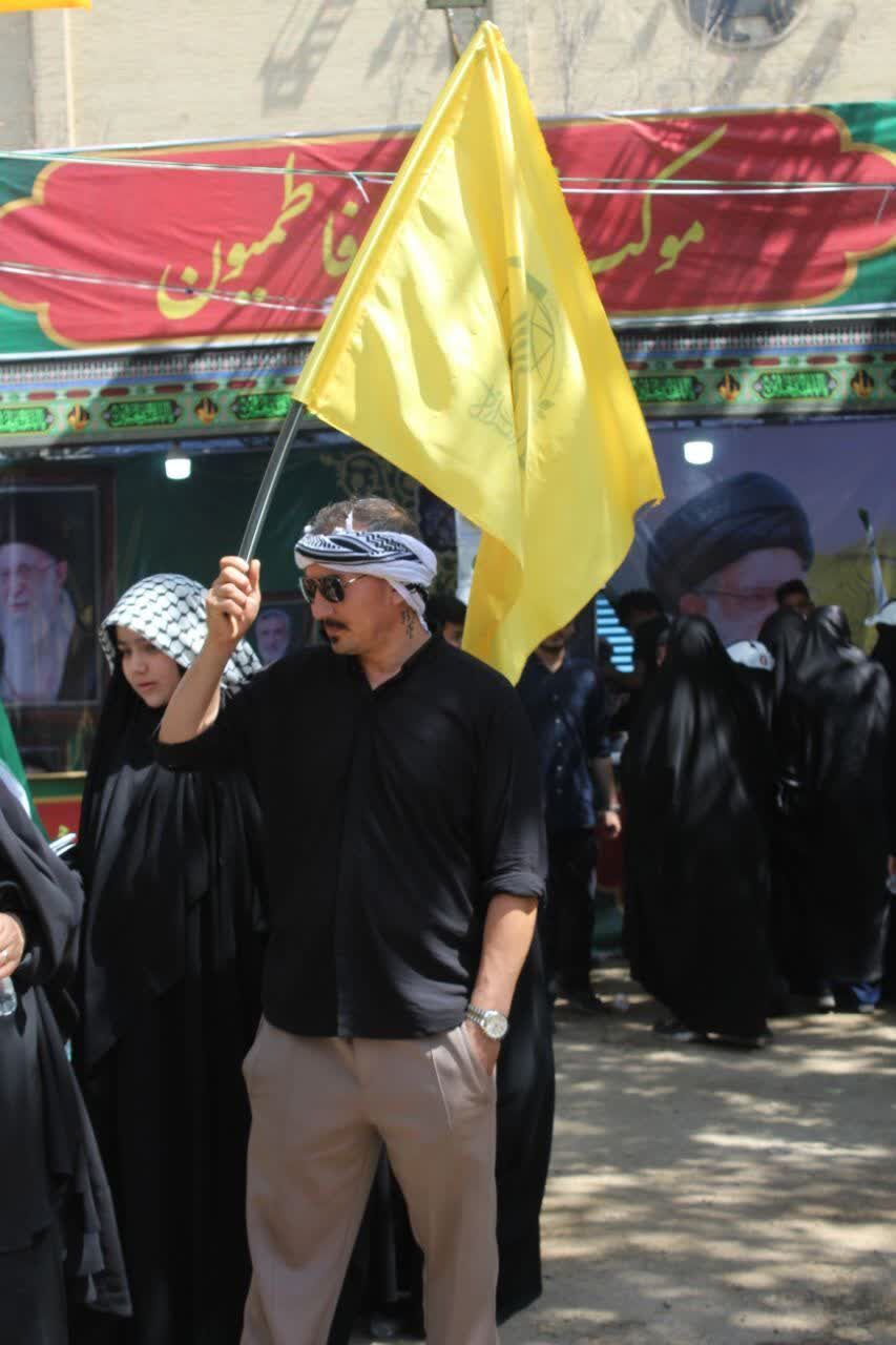 به همراه طوفان سرخ غیرت
