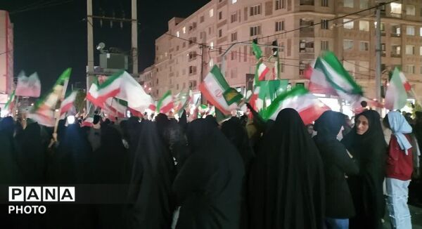 حضور حماسی مردم آبرسانی شهرستان فردیس در شصت و سومین شب حماسی 