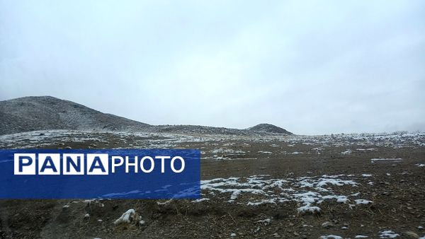 اولین صبح برفی در روستا بتو 