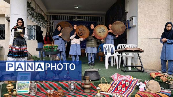 طلوع فرهنگ مازندران در مدرسه شهید بهداشت 