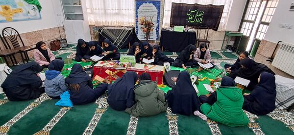محفل انس با قرآن کریم در آموزشگاه شهید رزمی خلیل آباد